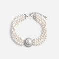 Small Crystal Pearl Choker