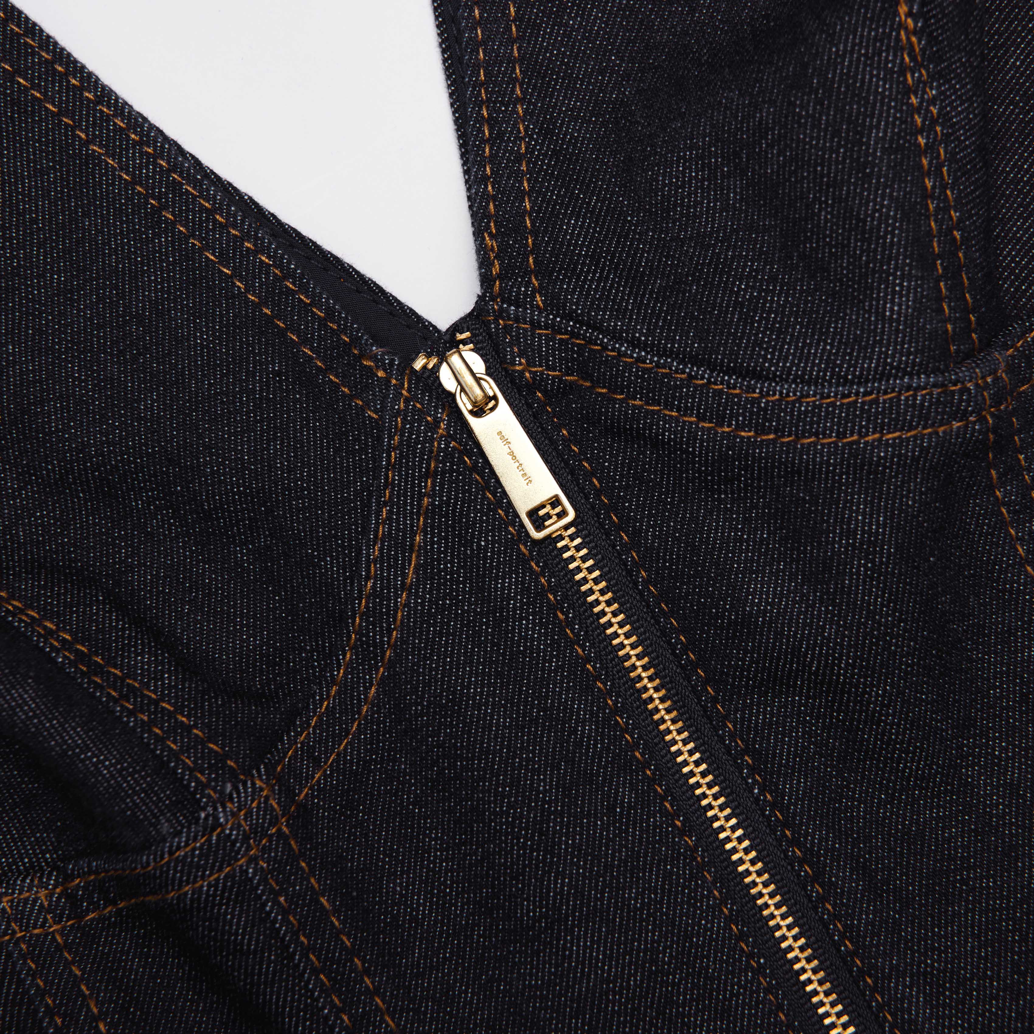 Indigo Denim Mini Dress