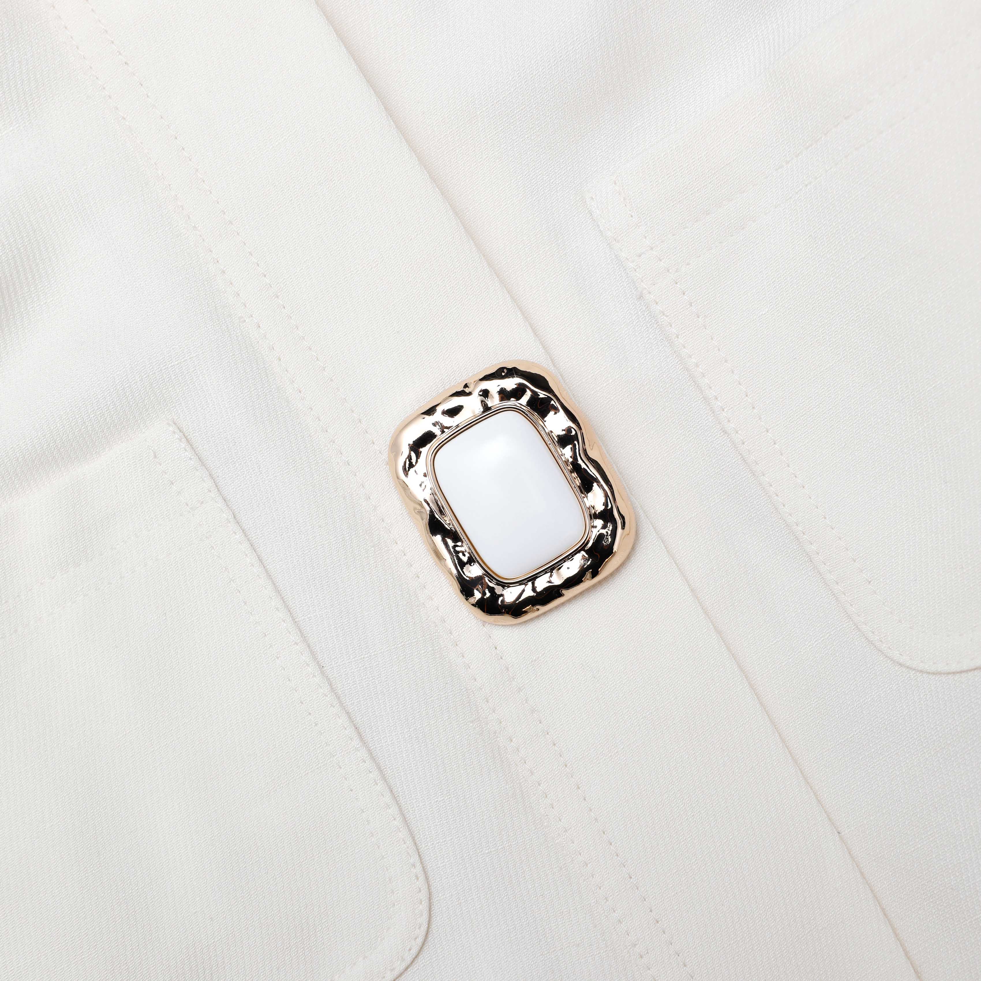 Cream Linen Maxi Dress