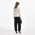 Cream Boucle Jacket