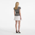 Houndstooth Mini Dress