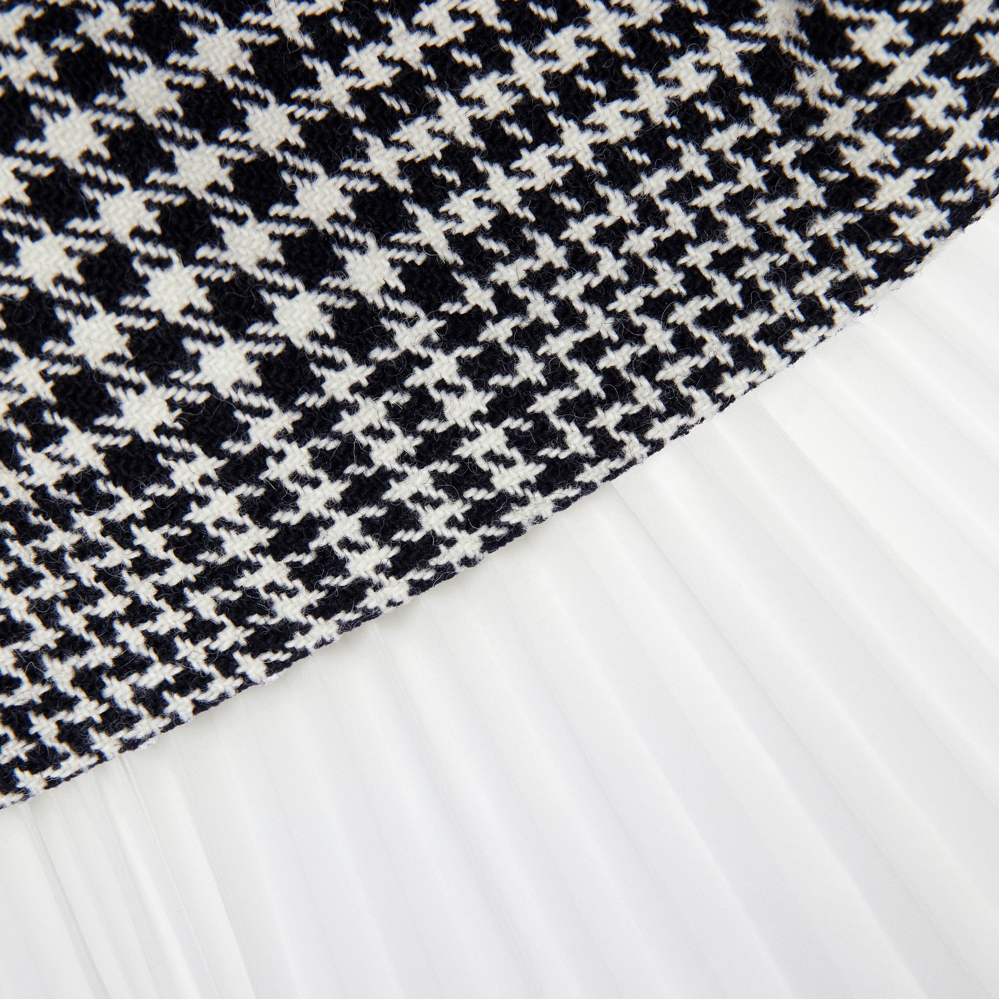 Houndstooth Mini Dress