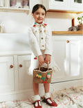 Raffia Fruit Tote Bag