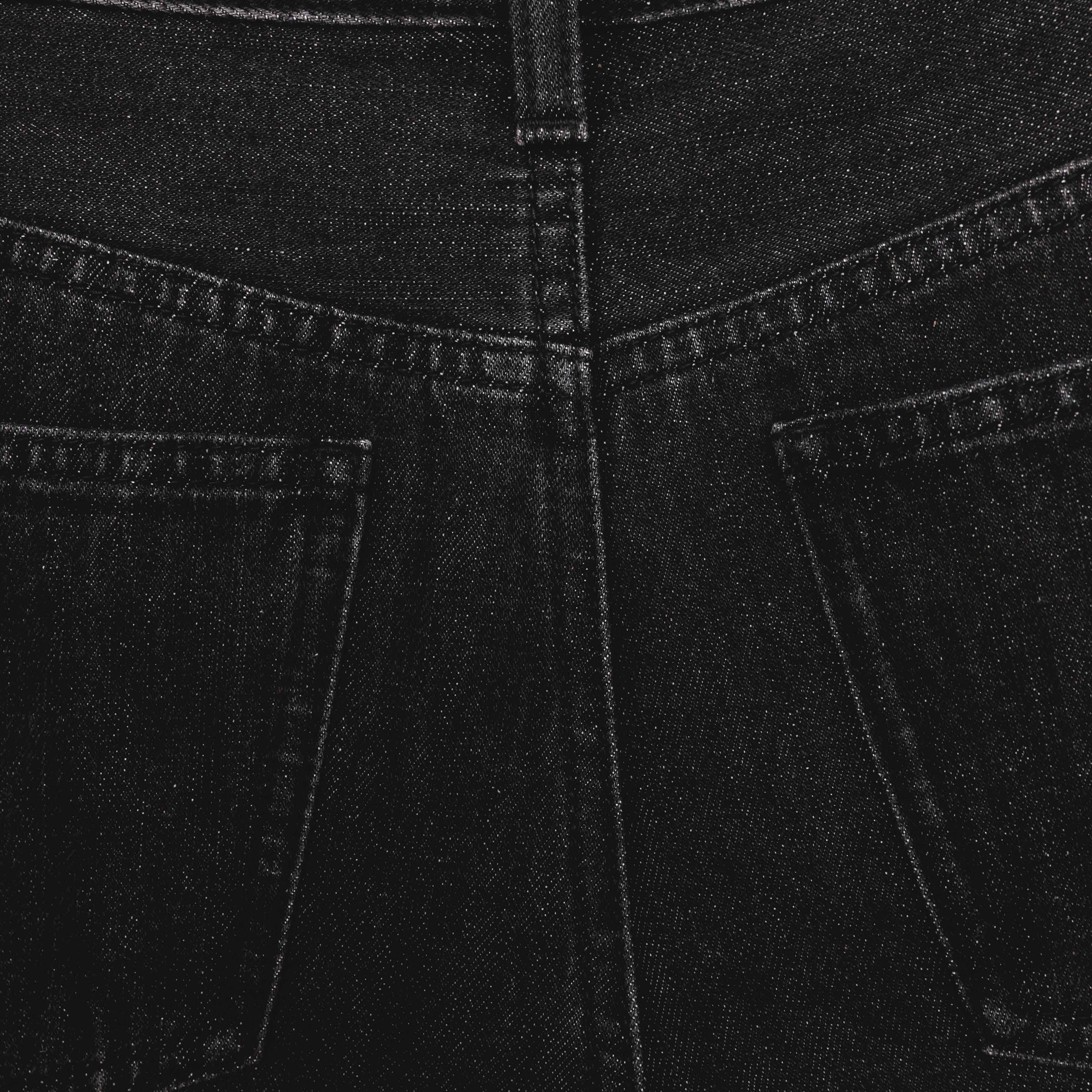 Black Denim Kickflare Jeans