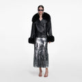 Black Belted Leather Jacket