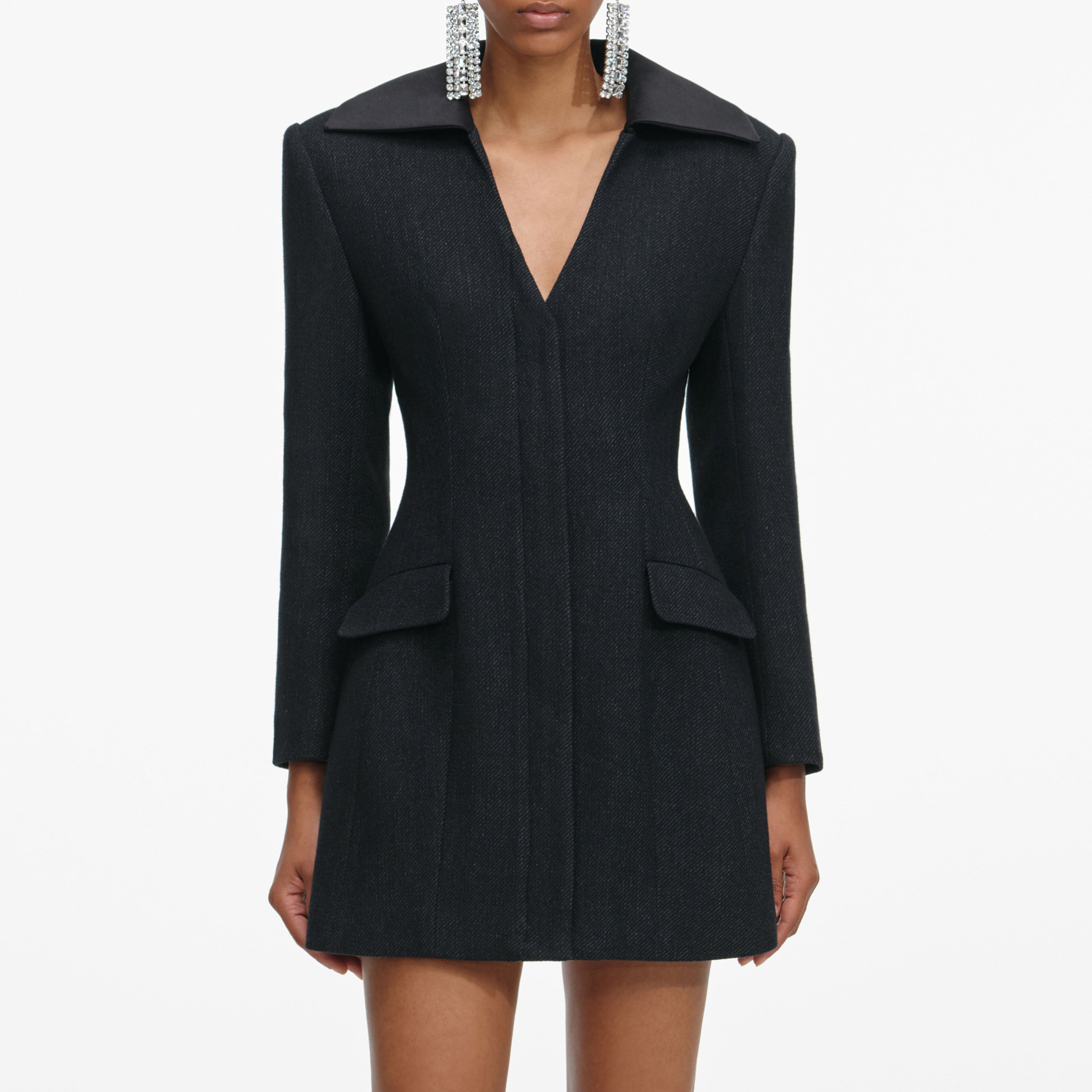 Black Blazer Mini Dress