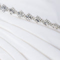 White Jersey Drape Maxi Dress