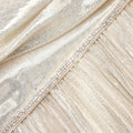 Champagne Metallic Chiffon Maxi Dress