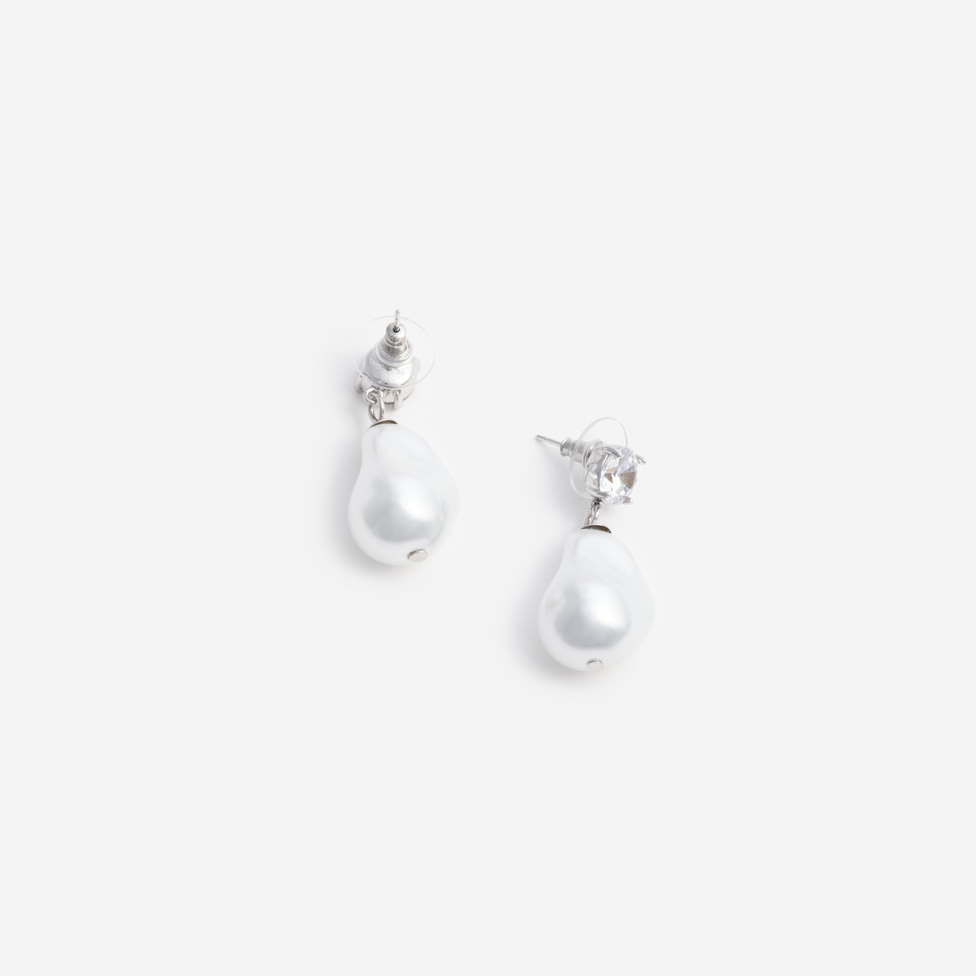Mottled Pearl Earrings