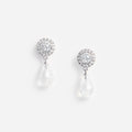 Mini Tiered Crystal Earrings