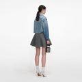 Rhinestone Denim Shirt