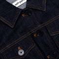 Indigo Denim Flared Mini Dress