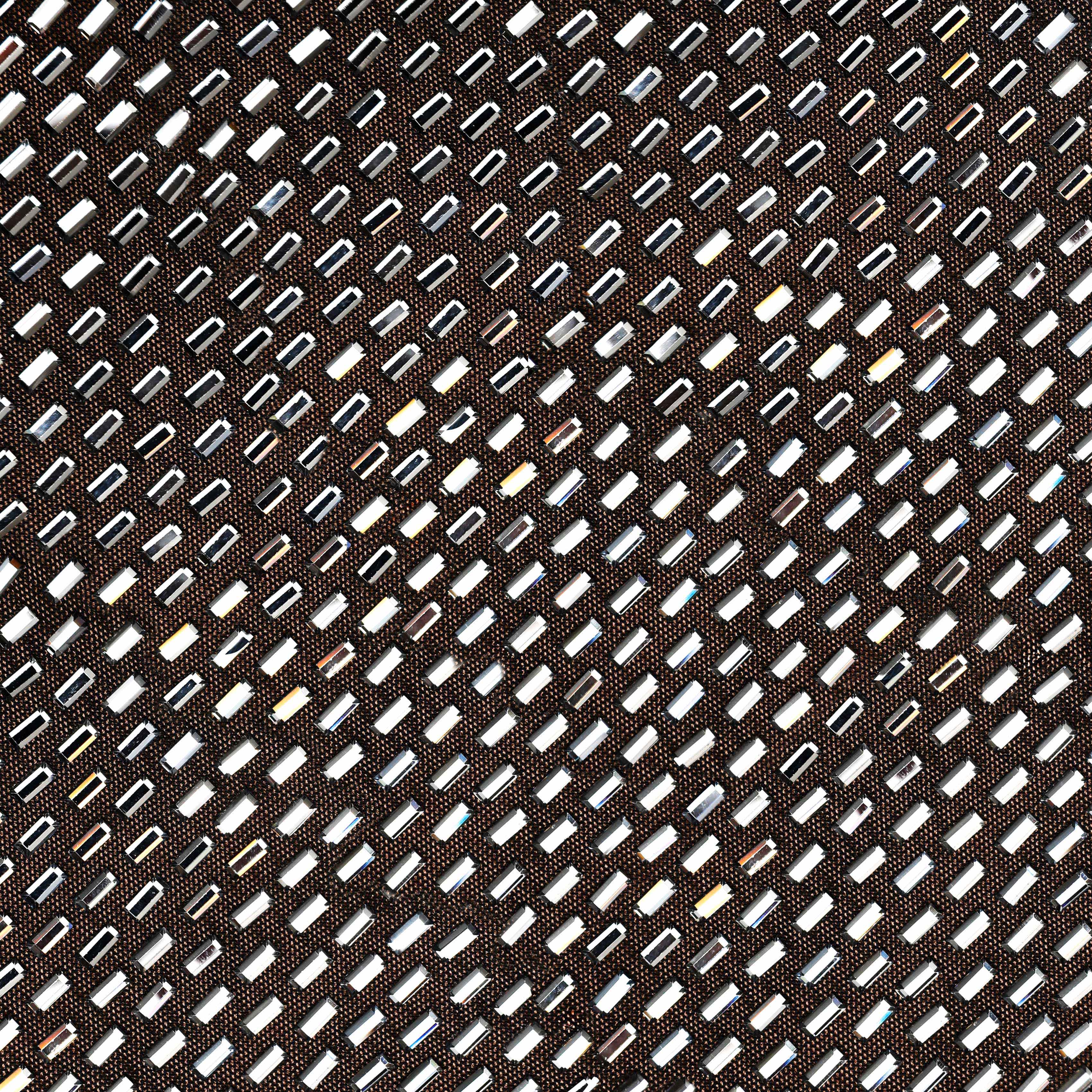 Gunmetal Rhinestone Mesh Maxi Dress