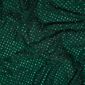 Green Rhinestone Maxi Dress