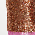 Gold Sequin Midi Skirt