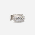 Silver Multi Crystal Bracelet