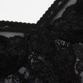 Black Lace Strappy Top