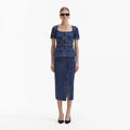 Denim Midi Dress
