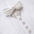 White Chiffon Ruffle Top