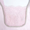 Pink Satin Mini Dress