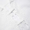 Cream Linen Embroidered Shirt