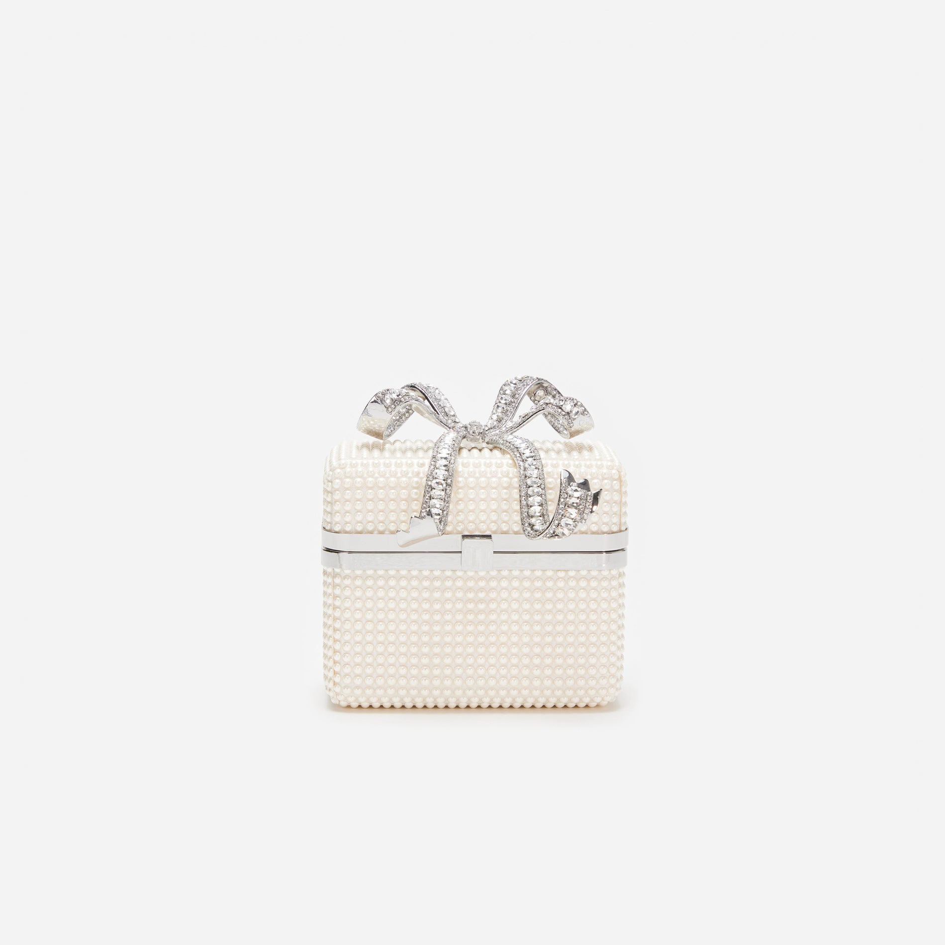 A photo of the Pearl Embellished Vanity Case