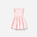 Pink Cotton Flower Dress
