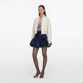 Cream Cotton Canvas Jacket