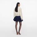 Cream Cotton Canvas Jacket