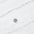 White Pointelle Knit Top