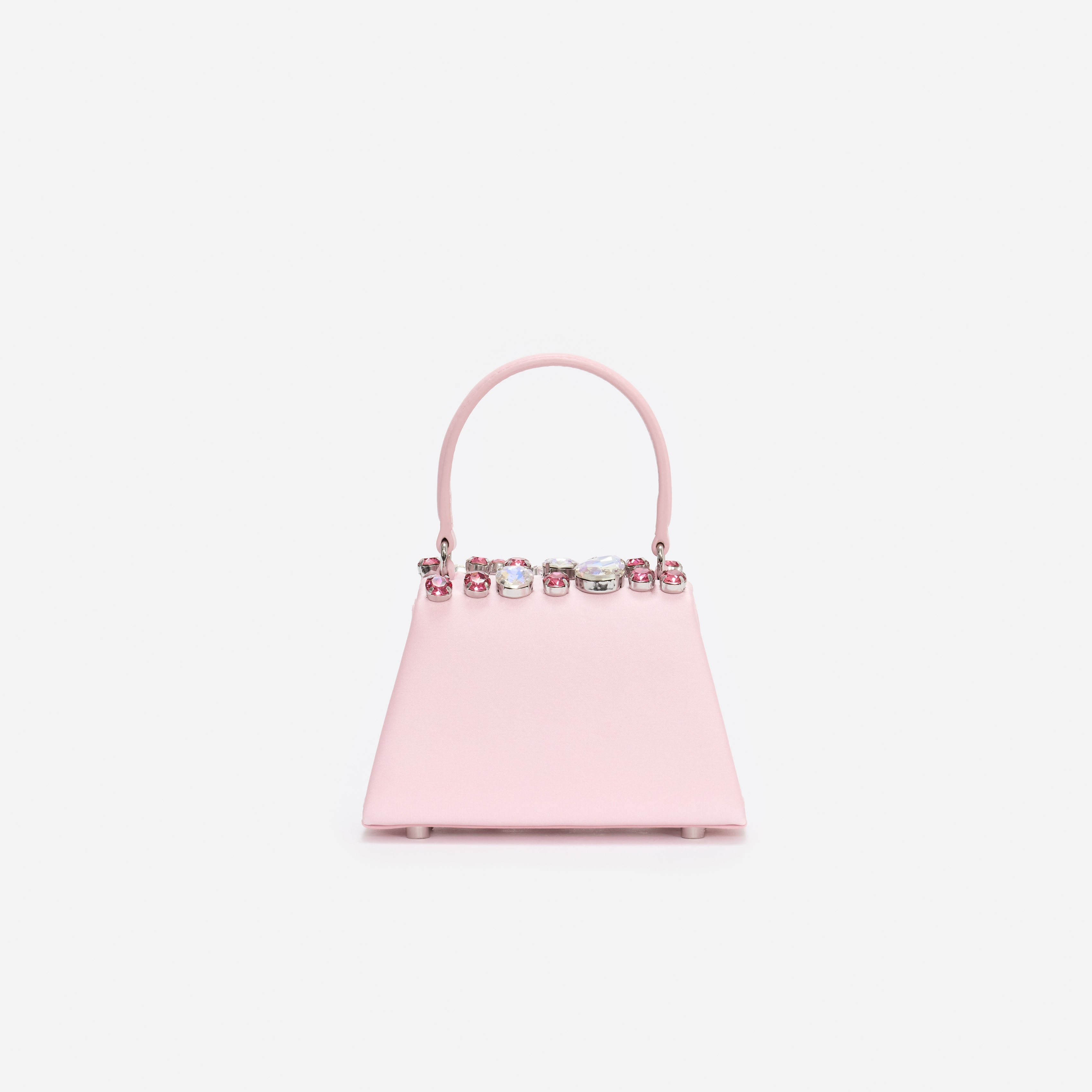 Pink Multi Crystal Mini Bag
