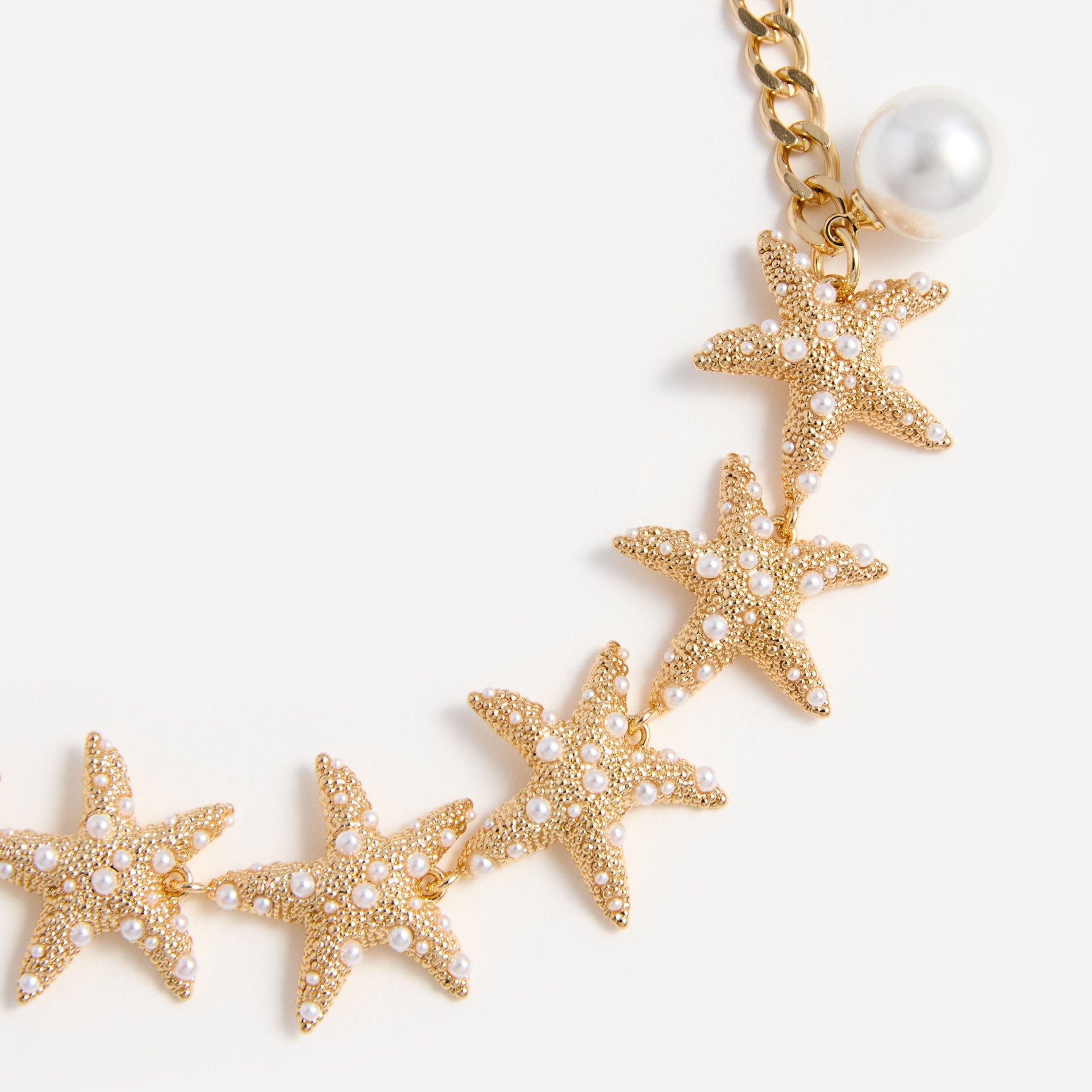 Textured Gold Sea Star Bracelet