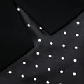 Black Crepe Polka Dot Maxi Dress