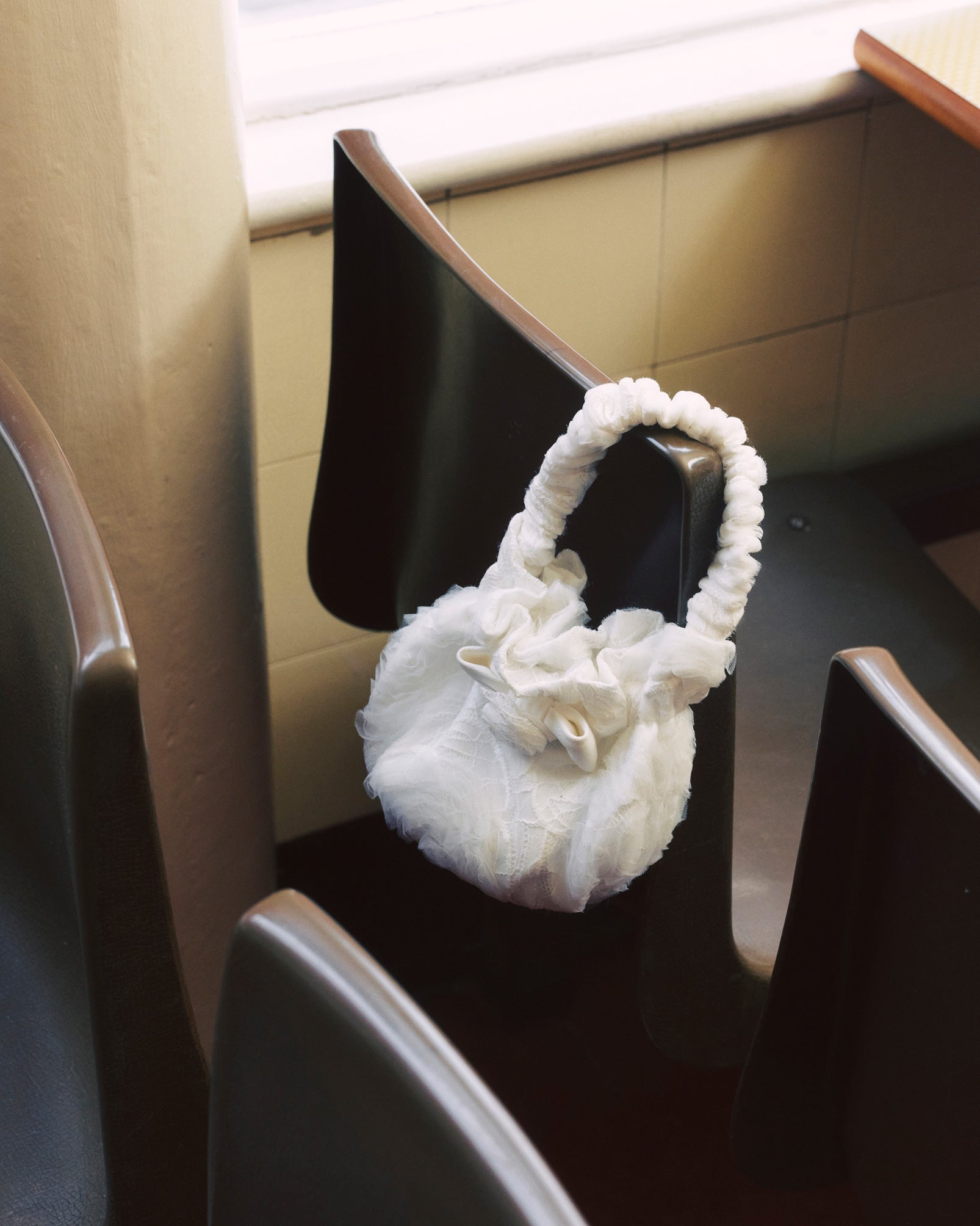 White Lace Bag