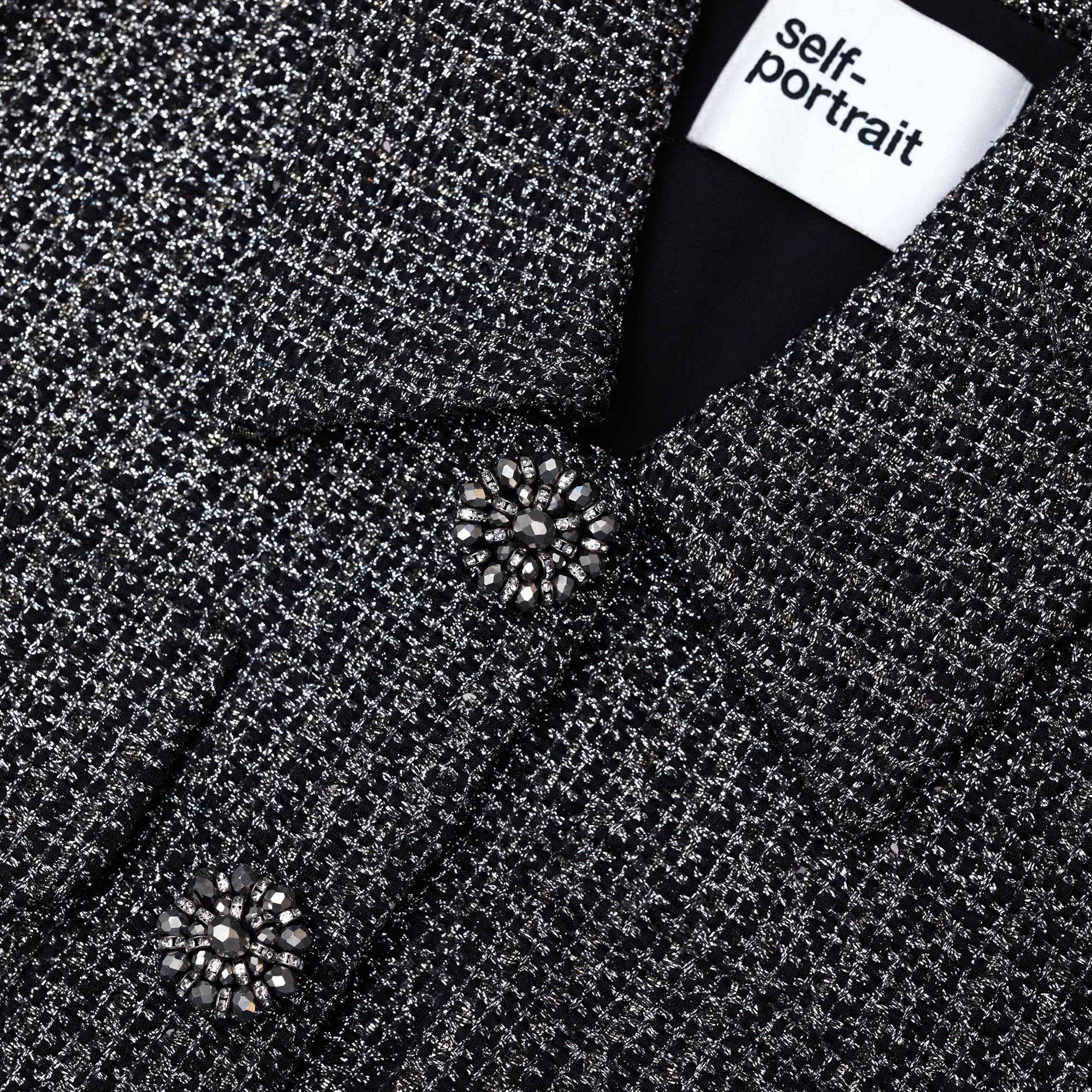 Metallic Boucle Jacket