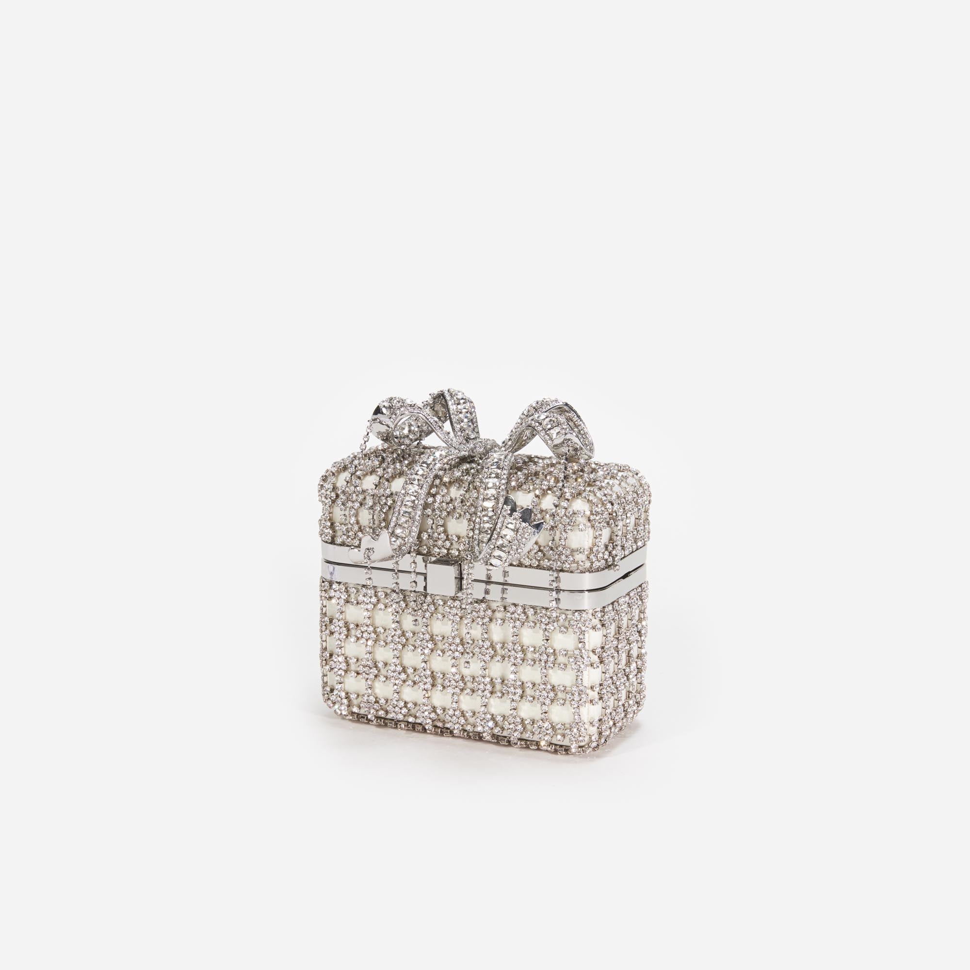 Champagne Crystal Vanity Case