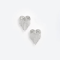 Crystal Heart Earrings