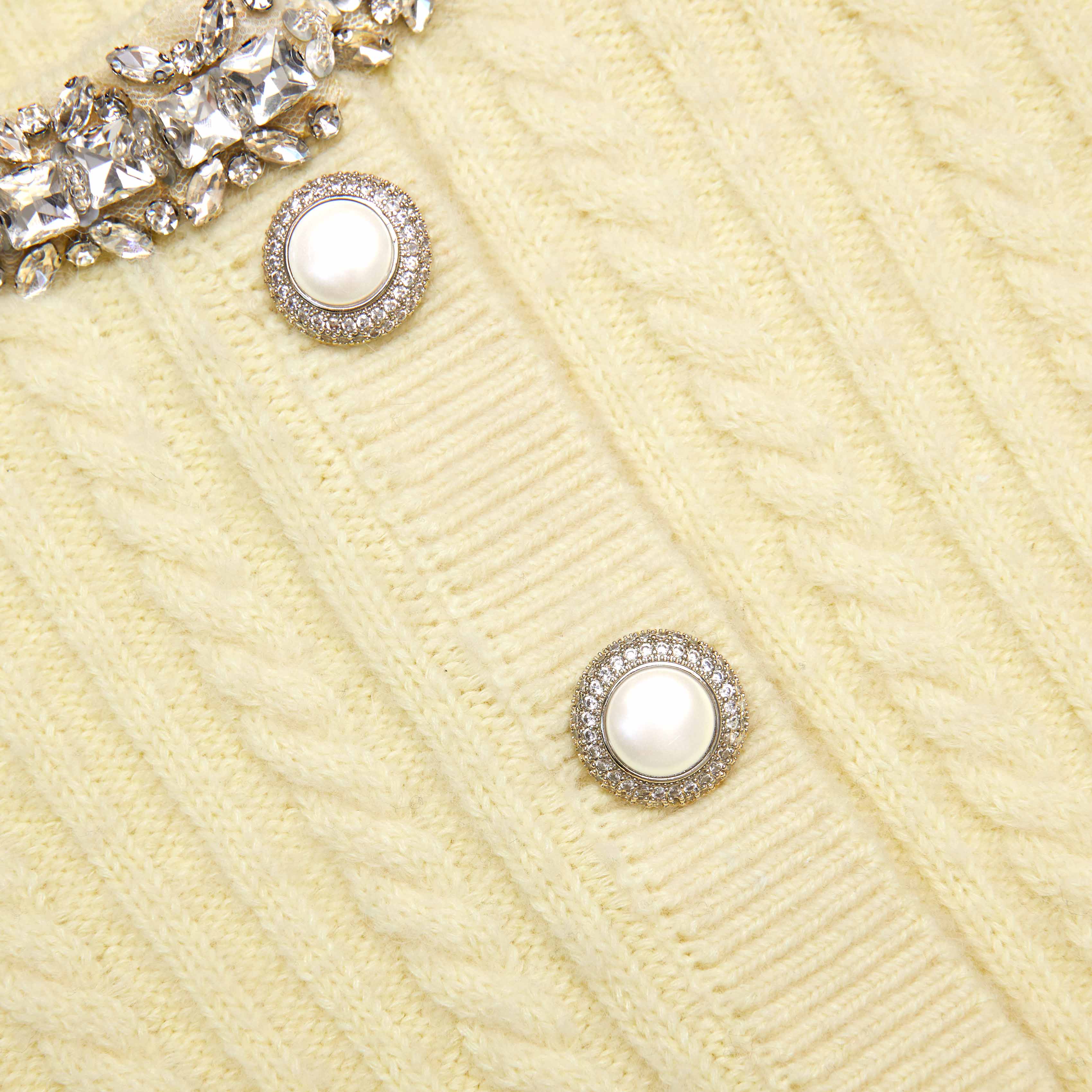 Yellow Alpaca Cardigan