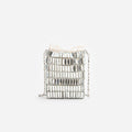 Silver Crystal Mini Bag