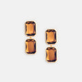 Amber Tiered Earrings