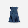 Flared Denim Dress