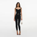 Black Knitted Vest