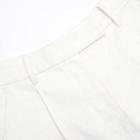 White Linen Trousers