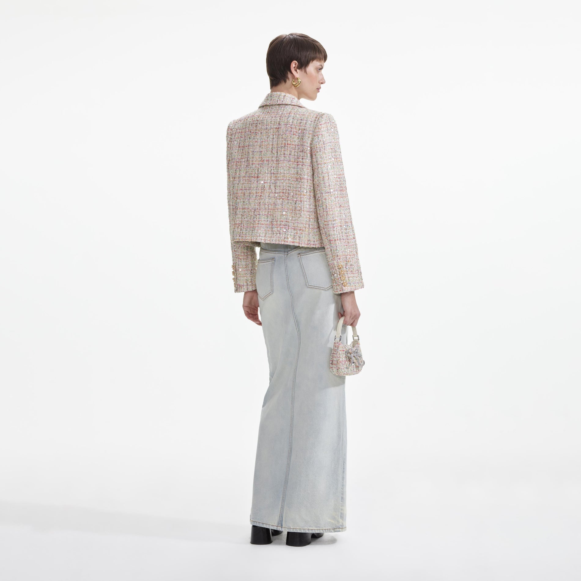 Pastel Boucle Jacket