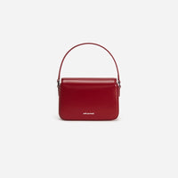 Burgundy Leather Micro Bag