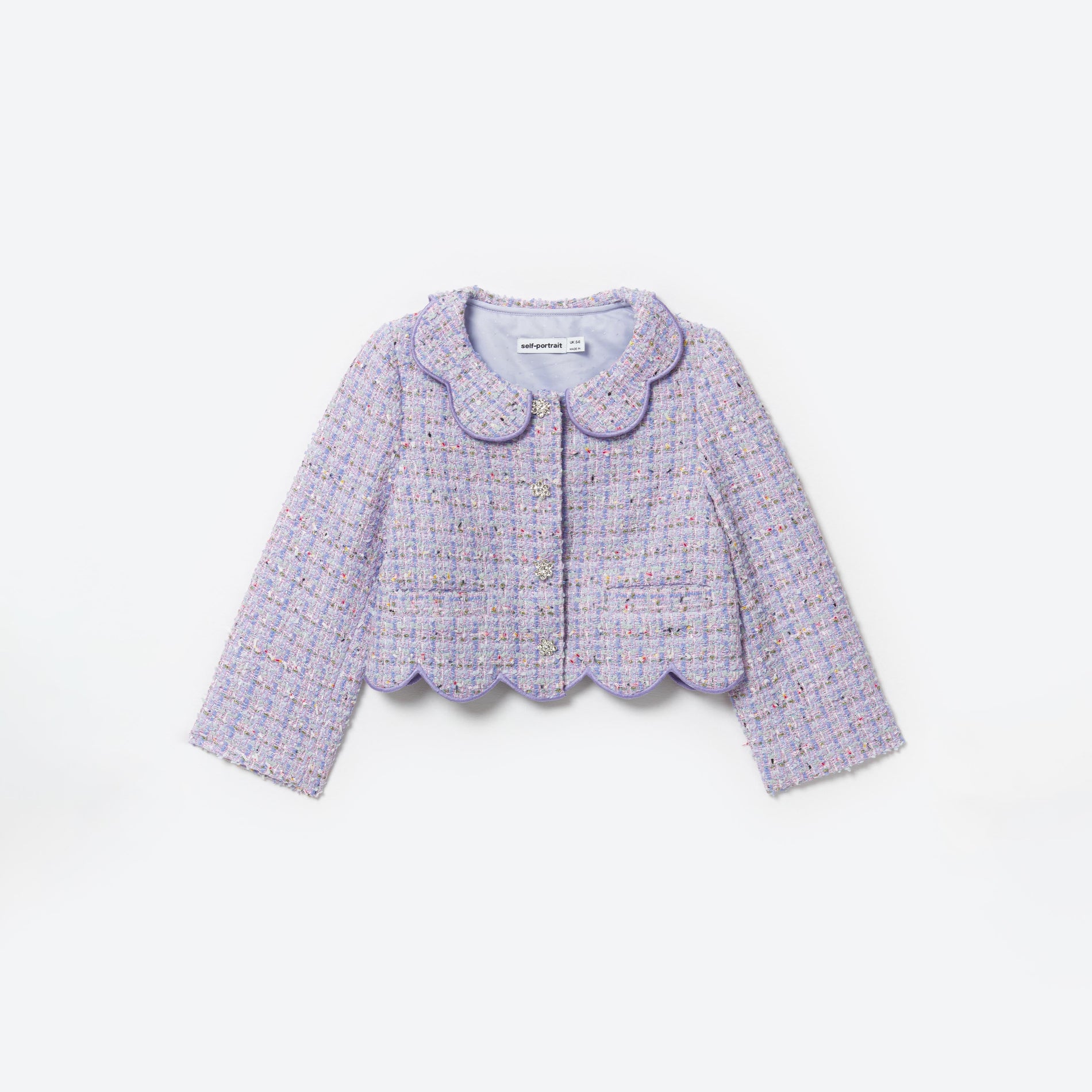 Lilac Boucle Jacket