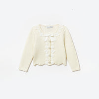 Cream Knit Cardigan