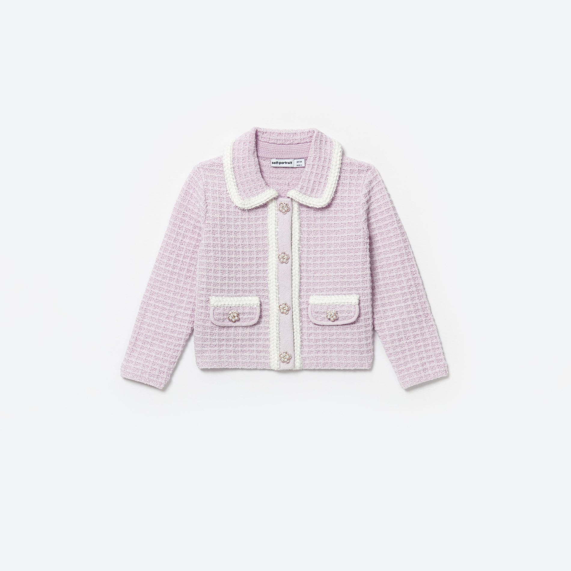 Lilac Knit Cardigan