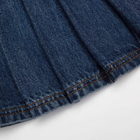 Blue Denim Mini Skirt