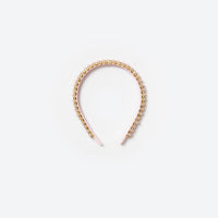 Pink Beaded Headband